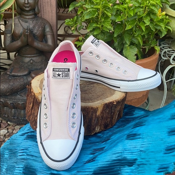 NEW “🌹Barely🌹” Slip On Converse CTAS Sneakers - Picture 16 of 16